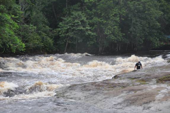 As corredeiras do Urubuí, em Presidente Figueiredo - AM